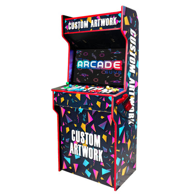 custom design retro arcade cabinet