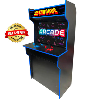 43" 2 player set retro arcade machine free shipping