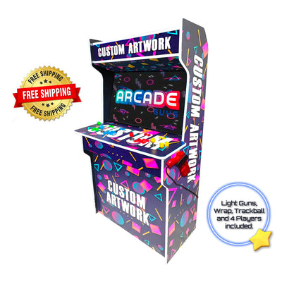 Custom arcade cabinet free shipping