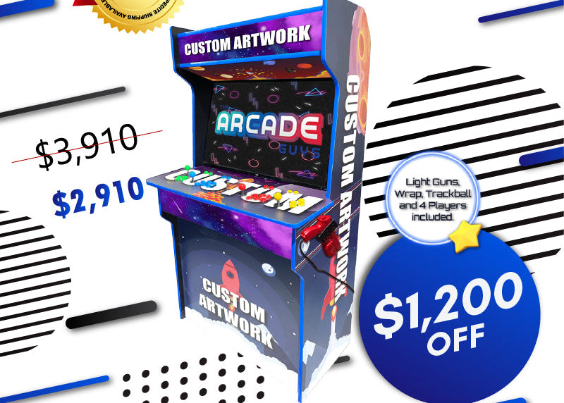 TAG Ultimate Retro Arcade | 55" TV