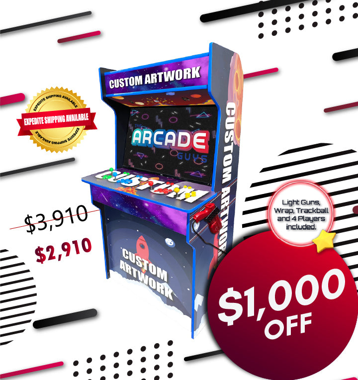 TAG Ultimate Retro Arcade | 43" TV
