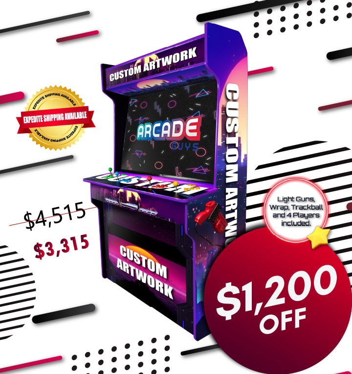 TAG Ultimate Retro Arcade | 55" TV