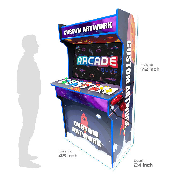 TAG Ultimate Retro Arcade | 43" TV