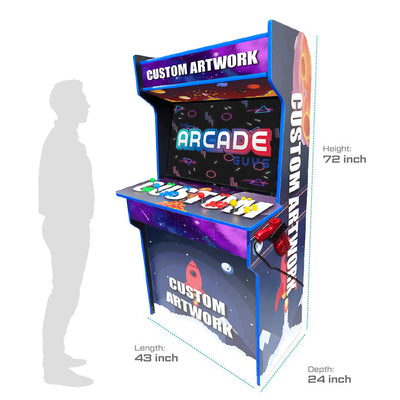 TAG Ultimate Retro Arcade | 43" TV