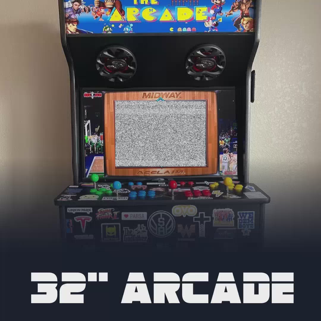 TAG Retro Arcade | 32" TV