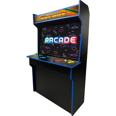 4-player 4K 55" arcade brown font blue