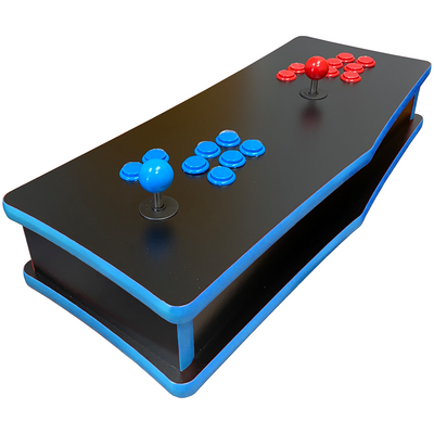 table top arcade cabinet blue