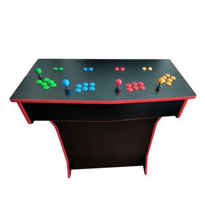 four-player arcade table above view