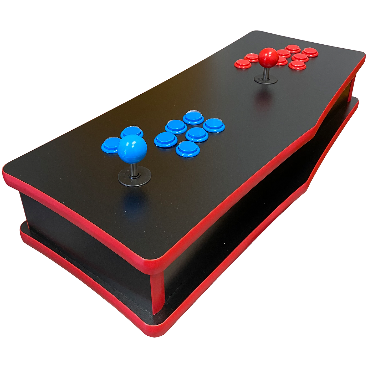 table top arcade cabinet red